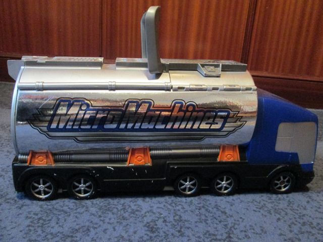 Camión-cistera de juguete Micro Machines