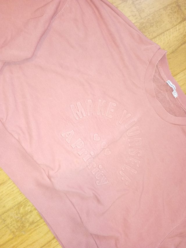 Sudadera crop Stradivarius M/L