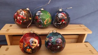 Set 5 Palle Natale Nightmare Before Christmas