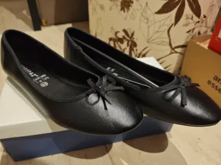 Zapatos planos MARIPAZ negros talla 42