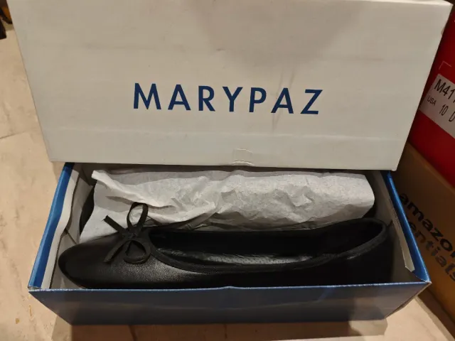 Zapatos planos MARIPAZ negros talla 42