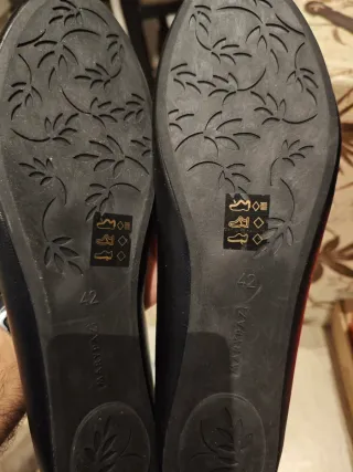 Zapatos planos MARIPAZ negros talla 42