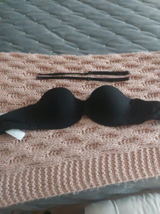 Sujetador Oysho Negro con etiqueta