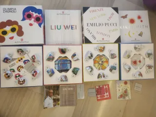 Illy art collections Pucci, Smith, Wei, Zagnoli