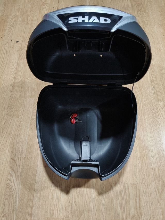 Baúl Moto Shad SH34 Negro Carbono