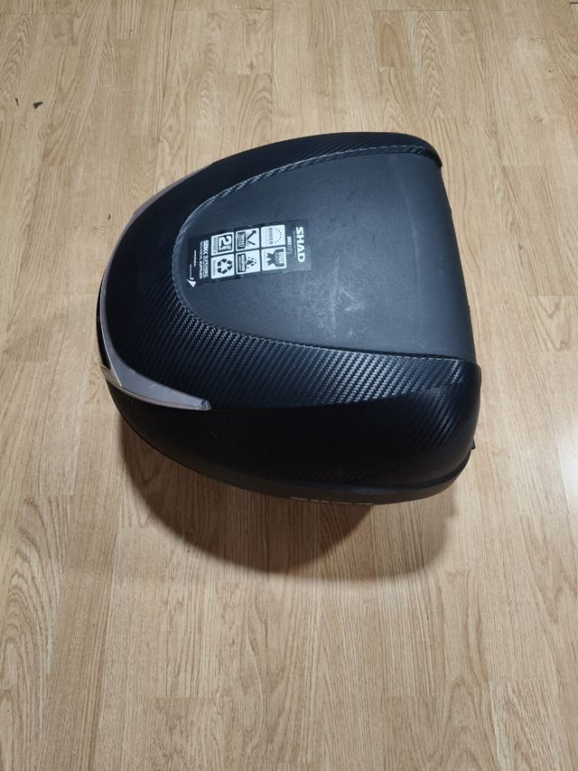 Baúl Moto Shad SH34 Negro Carbono