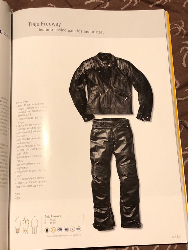 Pantalón Cuero BMW Freeway, talla 52
