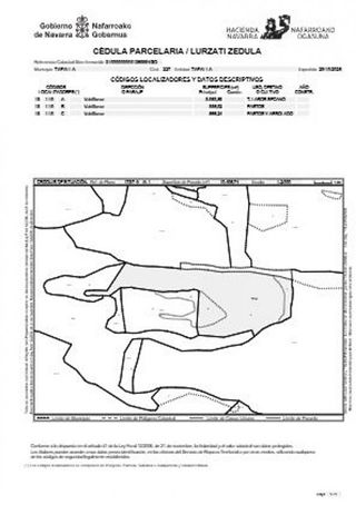 Terreno en venta en Tafalla