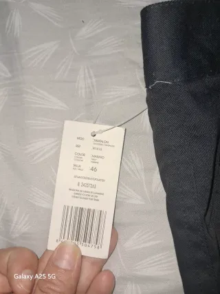 Pantalones de trabajo negros nuevos talles M y 46