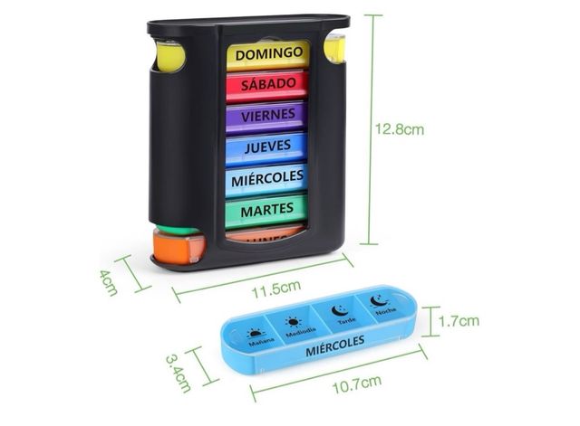 Pastillero Semanal Smart-Planet