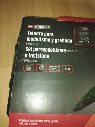 Taladro Dremel Parkside PMOS 12 D4