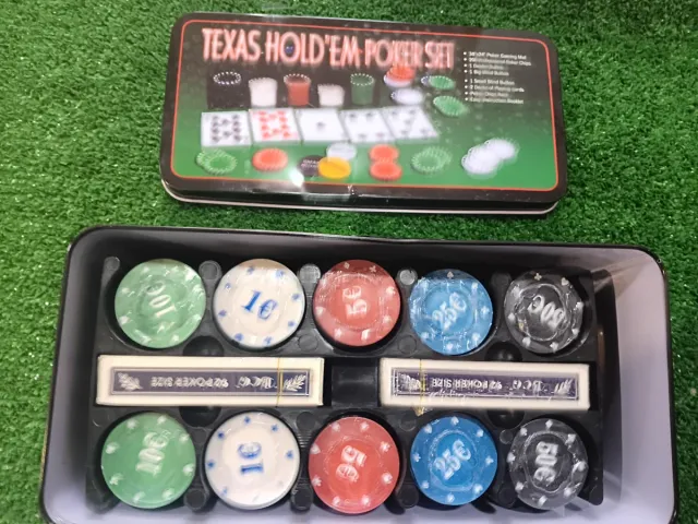 Set de Póker Texas Hold'em sin estrenar