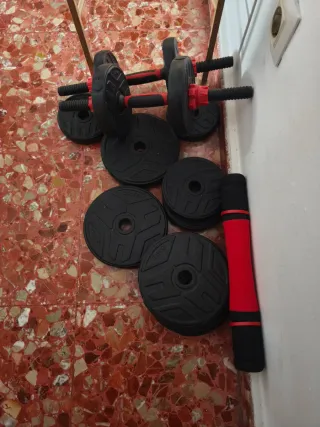 Juego de pesas 2.5kg cada una  (CCLFE)