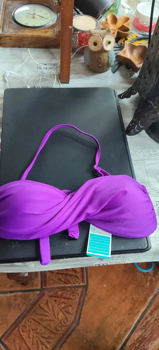 Parte de arriba bikini morado