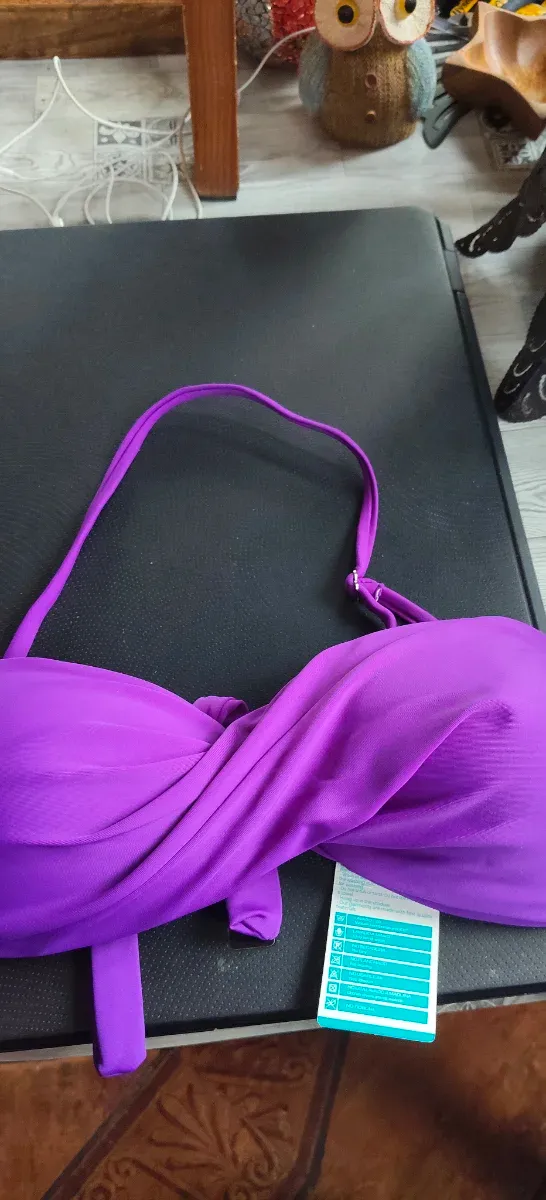 Parte de arriba bikini morado