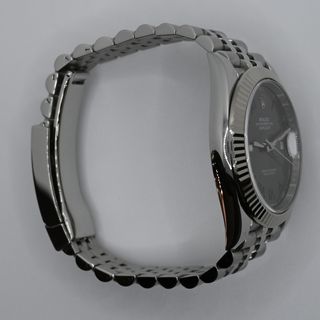 Rolex Datejust 41mm Wimbledon Bisel Oro Blanco