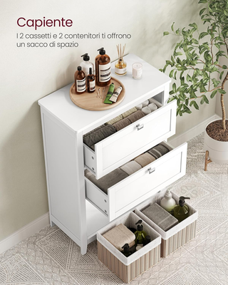 Mobile da Bagno, Mobiletto da Bagno, 2 Cassetti co