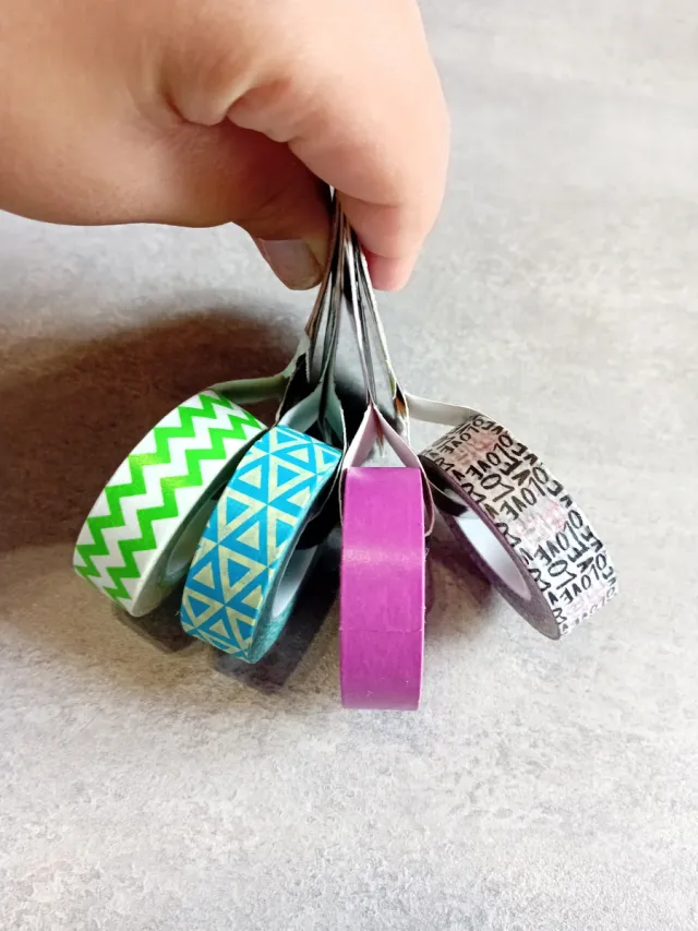 4 Nastri Washi Tape, 15m ciascuno