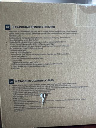 Limpiador Ultrasónico Grundig UC 5620