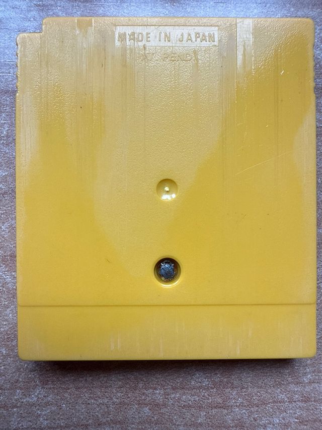 Pokémon Amarillo Game Boy DMG-APSS-ESP
