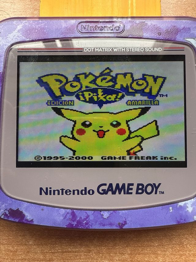 Pokémon Amarillo Game Boy DMG-APSS-ESP