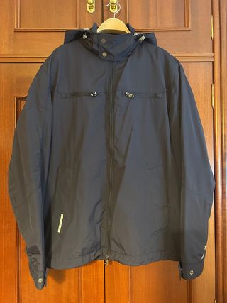 Cazadora Geox Hombre Azul Marino Repelente Agua