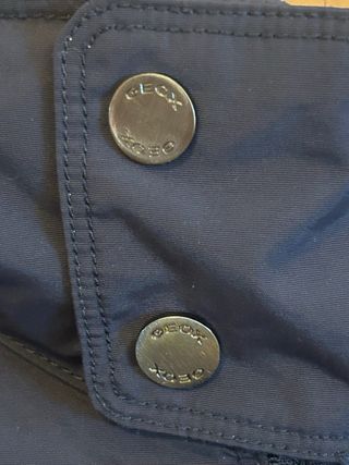 Cazadora Geox Hombre Azul Marino Repelente Agua