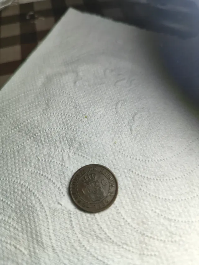 Moneda 1 céntimo Alfonso XIII 1906