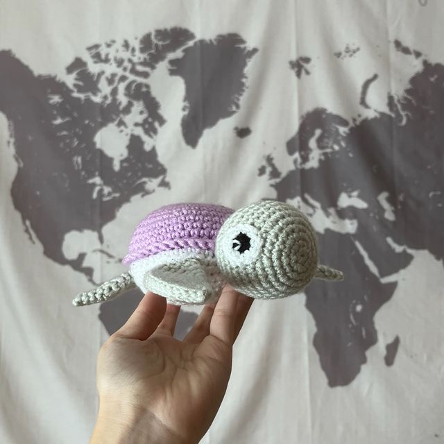 Peluche Tortuga Amigurumi Crochet