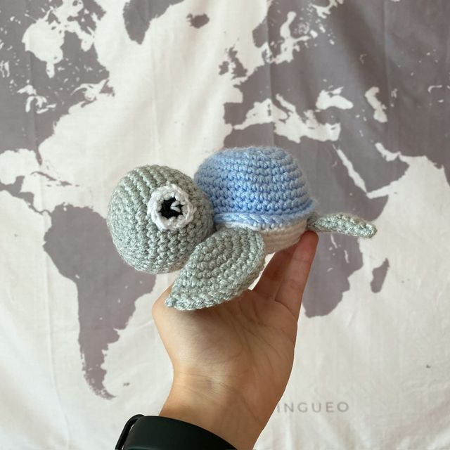 Peluche Tortuga Amigurumi Crochet