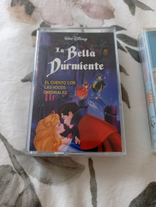 Lote Casetes Disney: La Bella Durmiente, Toy Story