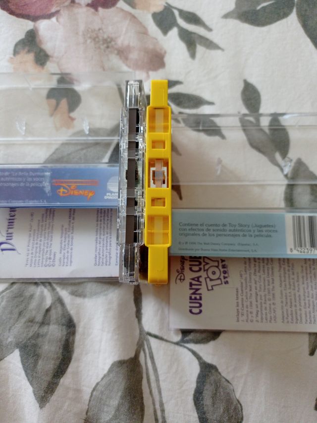 Lote Casetes Disney: La Bella Durmiente, Toy Story
