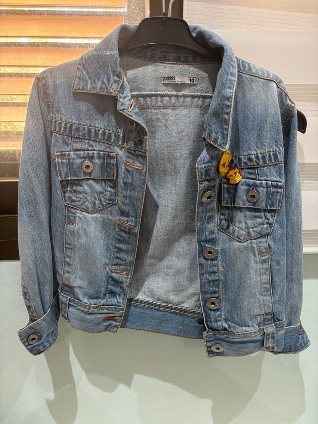Chaqueta vaquera para niña Talla 10