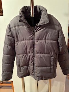 Chaqueta TEX gris acolchada