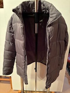 Chaqueta TEX gris acolchada