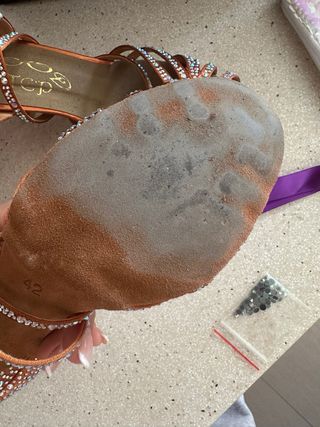 Zapatos de baile Good Step con pedrería