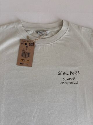 Camiseta Scalpers H.O.P.E. Beige Talla XS