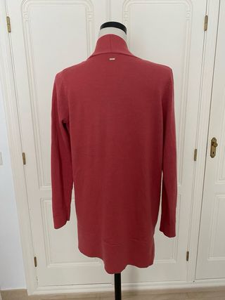 Cárdigan vintage rosa viejo