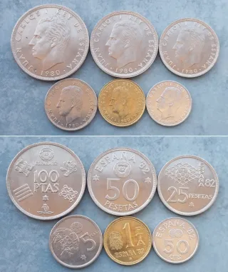 Monedas Juan Carlos I Mundial 82