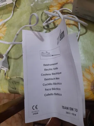 Coltello Elettrico Team Funzionante