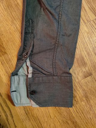 Camicia uomo Grimaldi cotone grigio scuro XXL