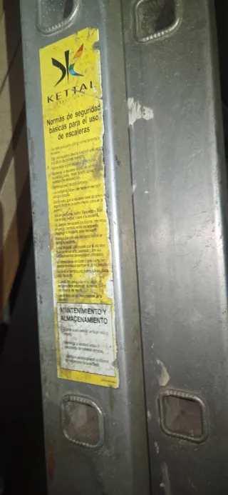 Escalera de aluminio