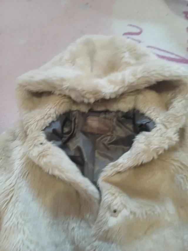 Abrigo pelo Zara Talla 6