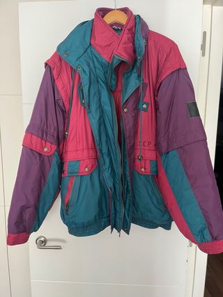 Chaqueta de esquí vintage oversize