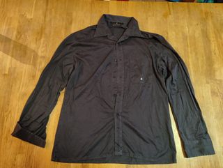 Camicia Stone Island Uomo Blu Cotone XL