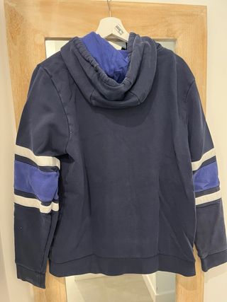 Sudadera Lacoste Azul y Blanca