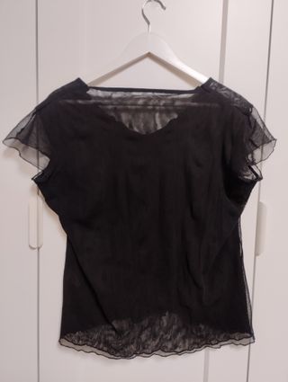 Blusa gótica mujer años 90