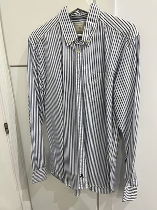 Camisa Scalpers Rayas Azul Talla L