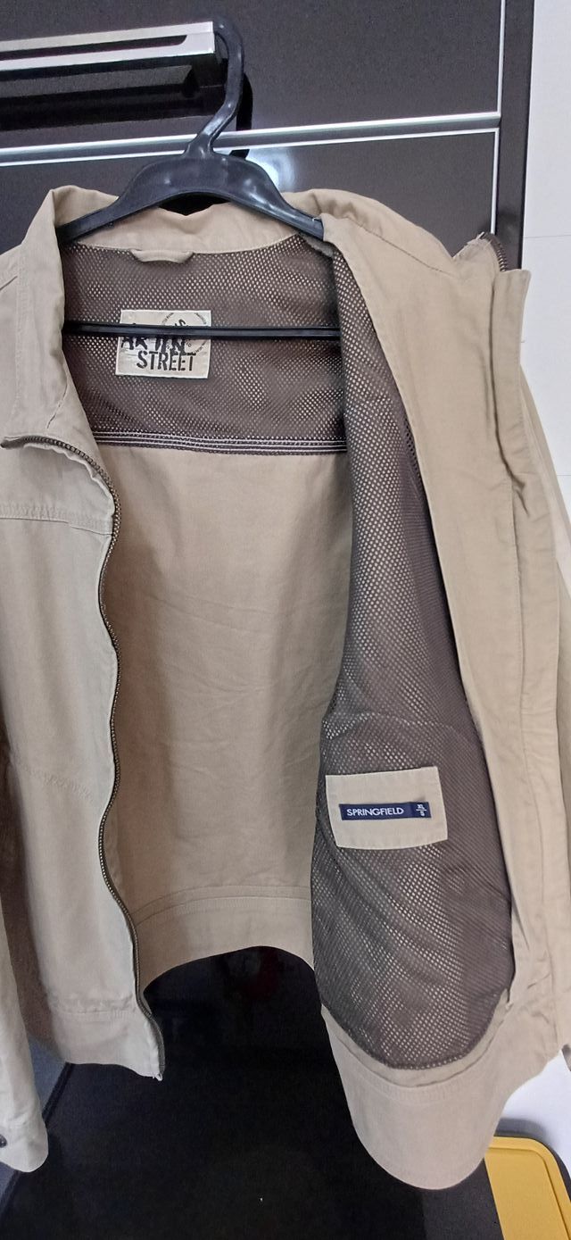 Chaqueta Springfield Beige Talla XL,