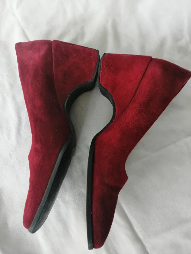 Zapatos de ante Casas Col. Leccio Talla 37